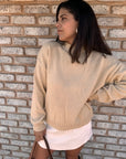 Rotchic Knitted oatmeal Sweater