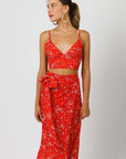 Red Two Piece Yoko Set