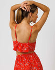 Red Summer Top