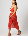 Red Two Piece Yoko Set