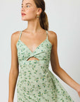 Floral green Candy Dress