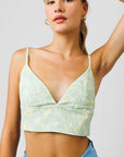 Light Green Triangle Yoko Top