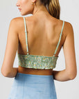 Light Green Triangle Yoko Top