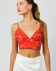 Red Triangle Yoko Top