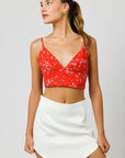 White Lotus Mini Skirt