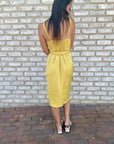 Gold Angel Cami Midi Dress