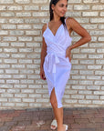 White Angel Cami Midi Dress