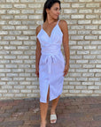 White Angel Cami Midi Dress