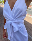 White Angel Cami Midi Dress