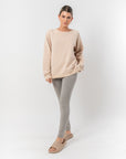 Beige Rico Jogger Sweatshirt