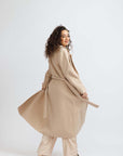 Beige Sierra Wool Coat