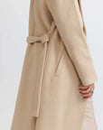 Beige Sierra Wool Coat