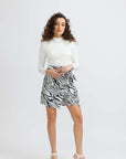 Safari Zebra Skirt Pants