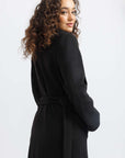 Black Sierra Wool Coat