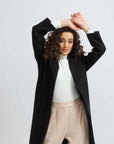 Black Sierra Wool Coat