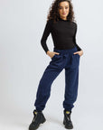 Navy Rico Boyfriend Sweatpant