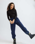 Navy Rico Boyfriend Sweatpant