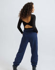 Navy Rico Boyfriend Sweatpant