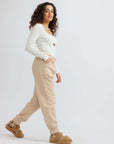 Beige Rico Boyfriend Sweatpant