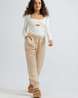 Beige Rico Boyfriend Sweatpant